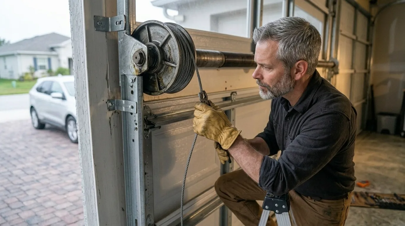 Garage door work by Enfield Garage Door Pros in Enfield, CT