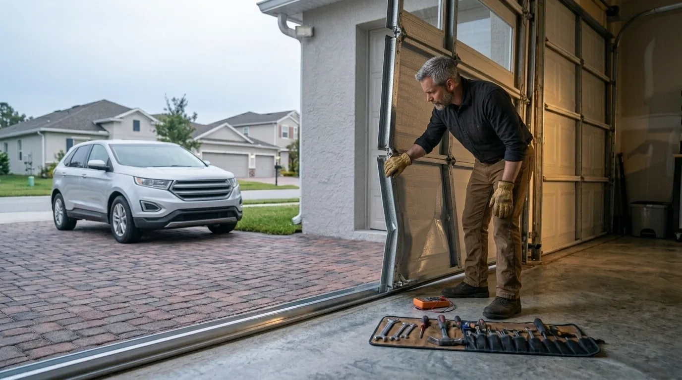 Garage door work by Enfield Garage Door Pros in Enfield, CT