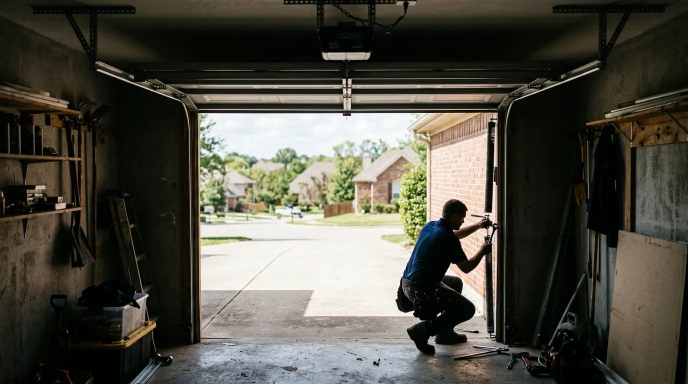 Garage door work by Enfield Garage Door Pros in Enfield, CT