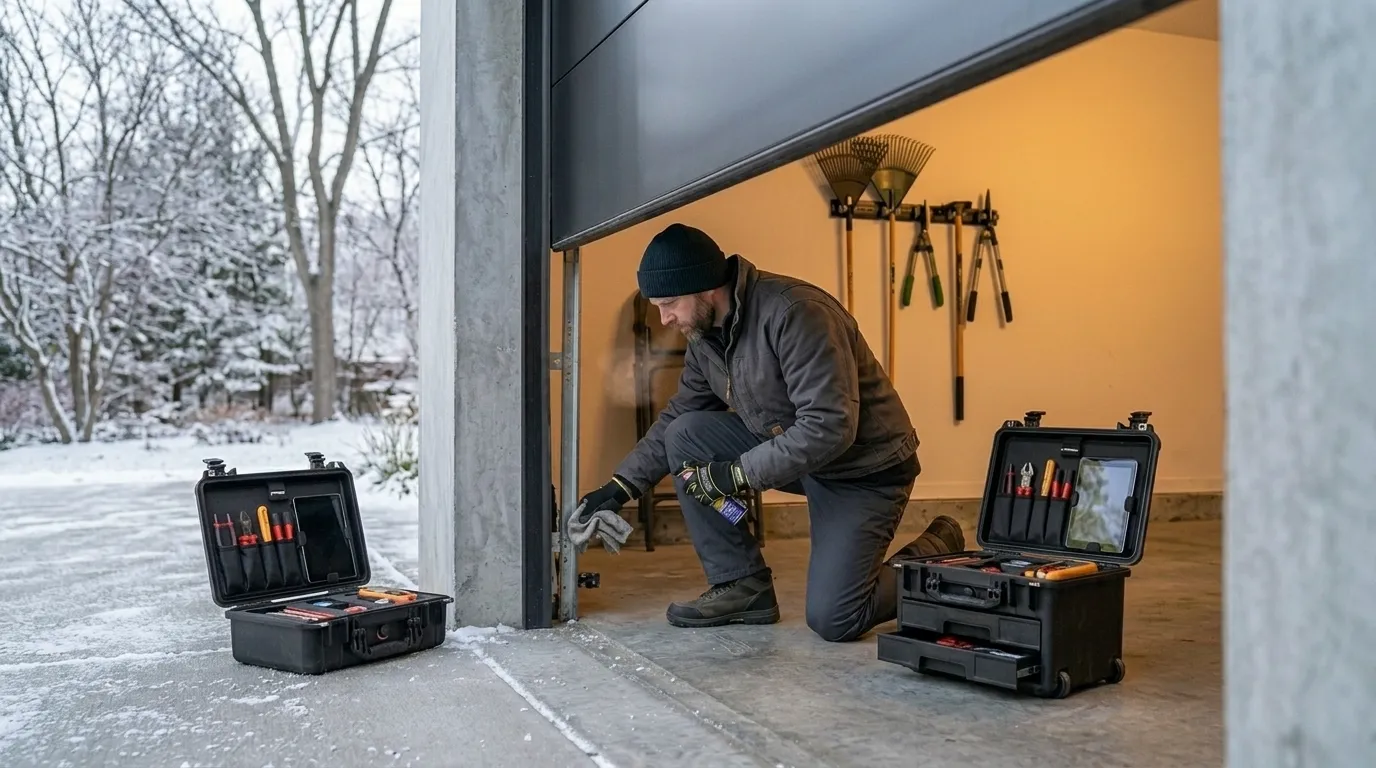 Garage door work by Enfield Garage Door Pros in Enfield, CT
