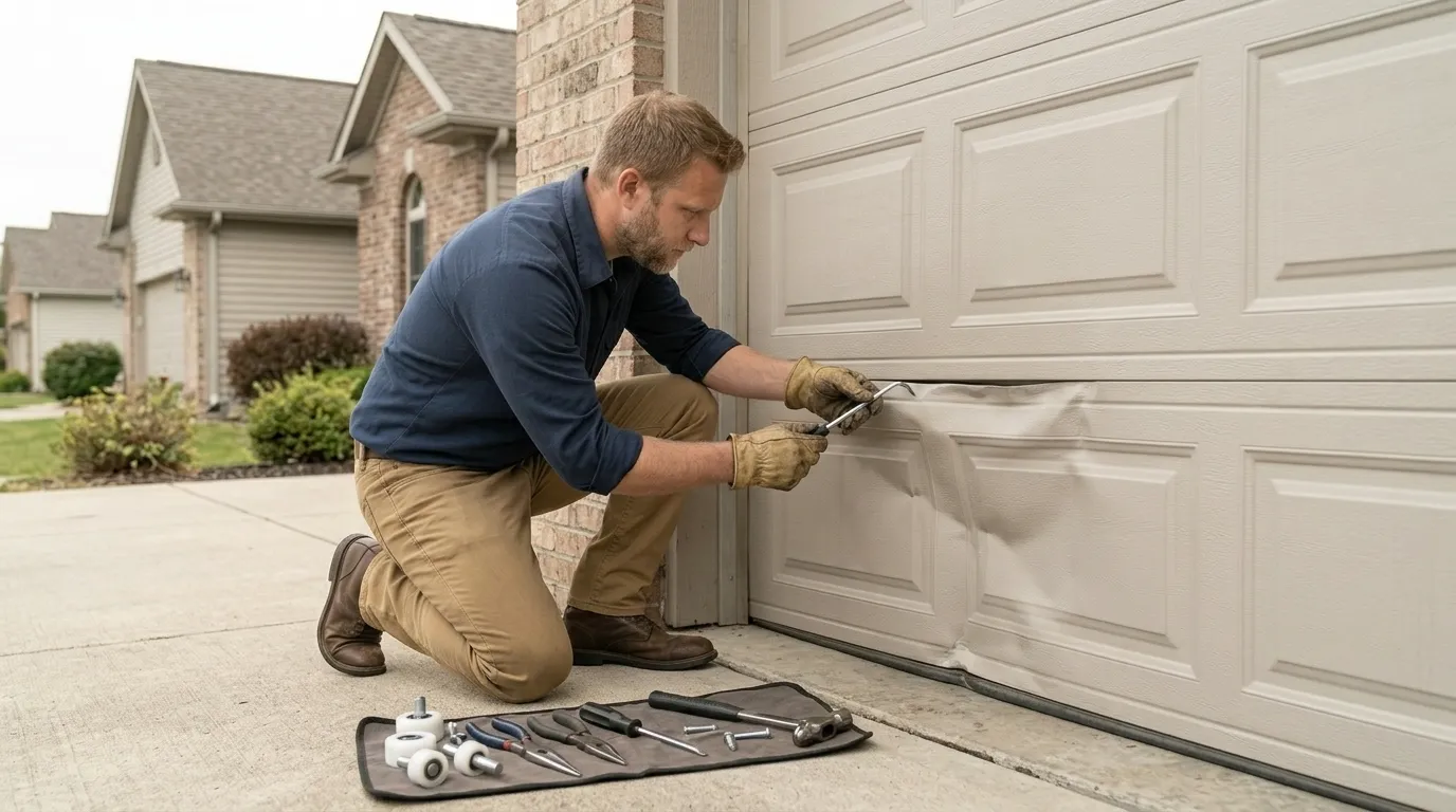 Why Your Garage Door Jumps the Track